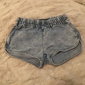 LOVE CULTURE small blue jean shorts